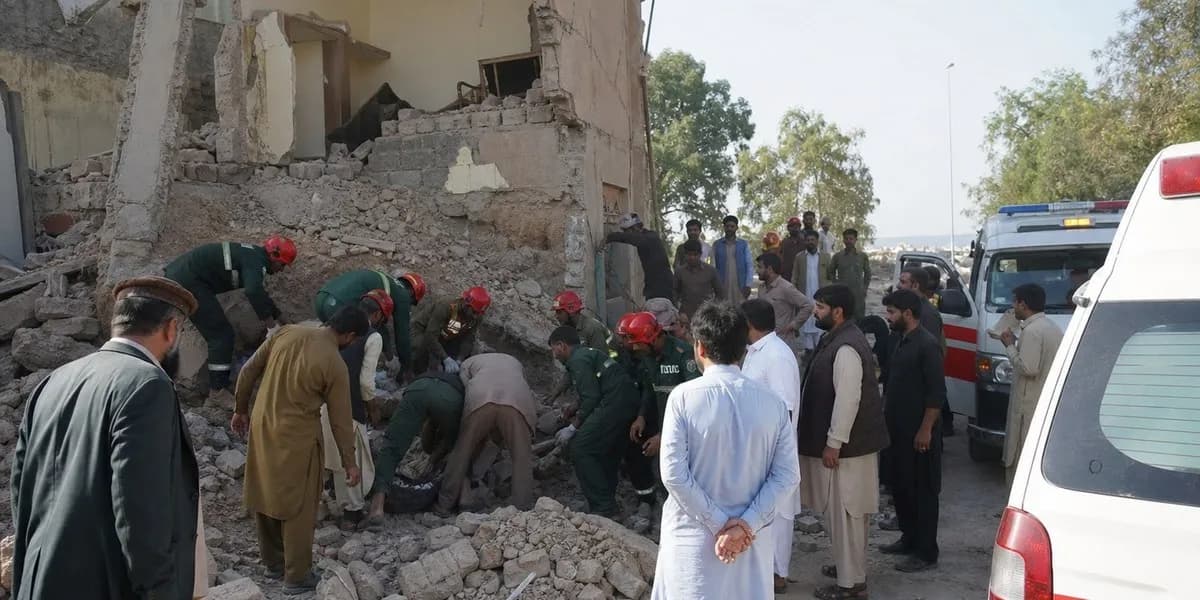 تەقینەوەیەک لە پاکستان روویدا و دەیان کوژراو و برینداری لێکەوتەوە