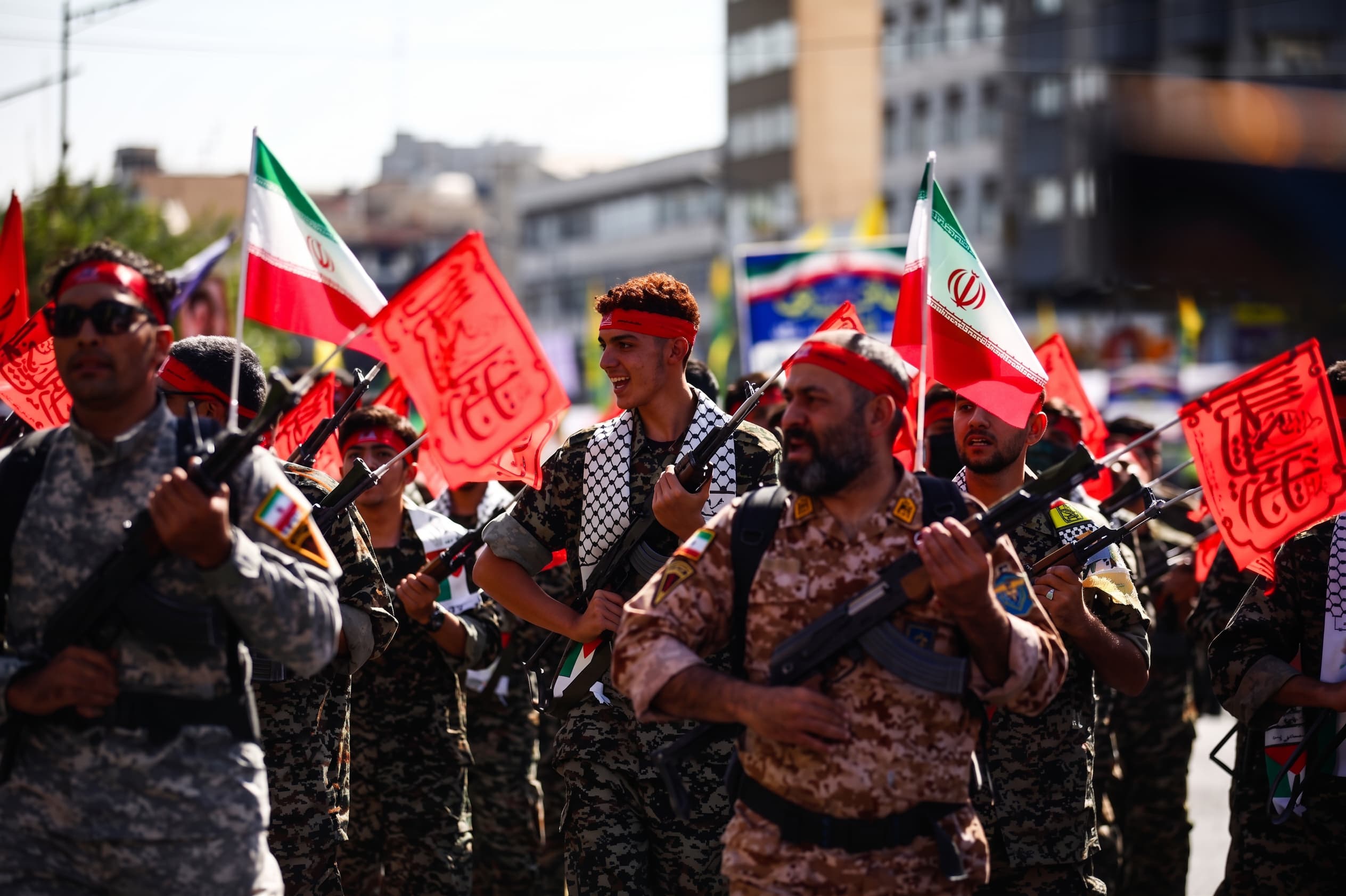 Tehran rally draws 300,000 as Basij leader touts ‘defense’ readiness underway