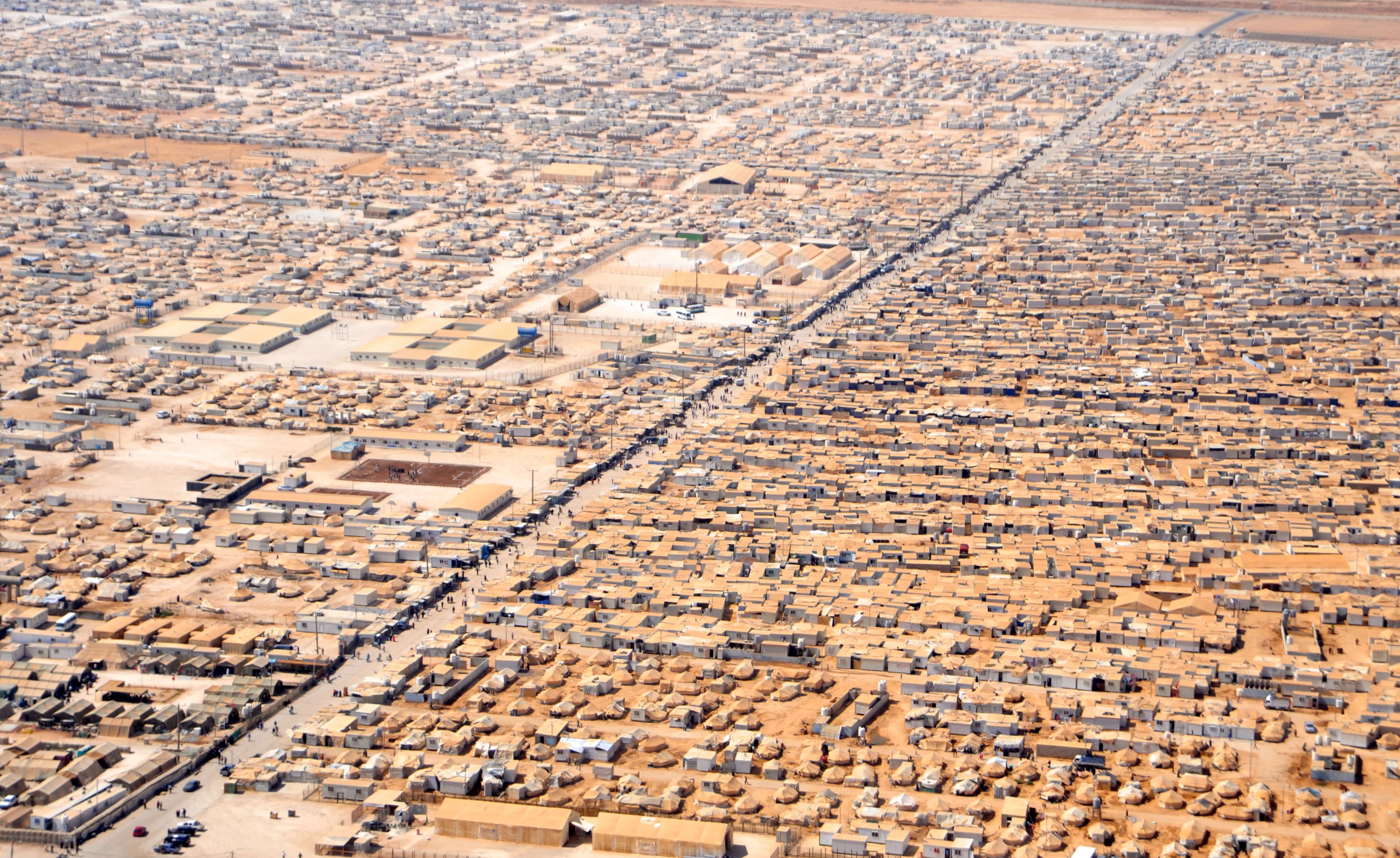 کەمپێکی ئاوارەکانی سووریا. وێنەکە بۆ روونکردنەوەی هەواڵەکەیە: ئەرشیڤ