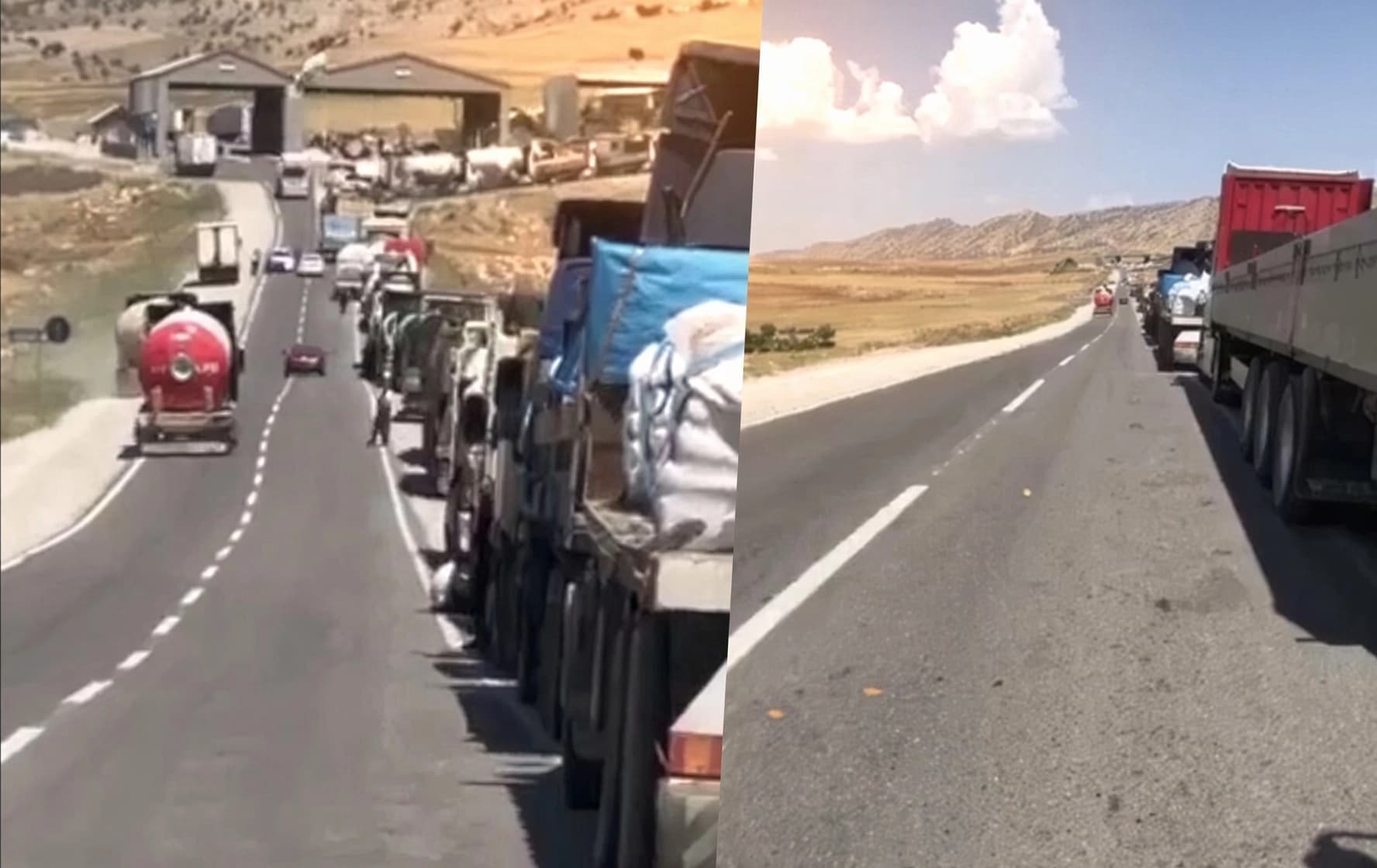 شۆفێرانی بارهەڵگر: 10 کاژێر لە بازگەی دێگەڵە دەمێنینەوە و بارەکانمان تێکدەچن