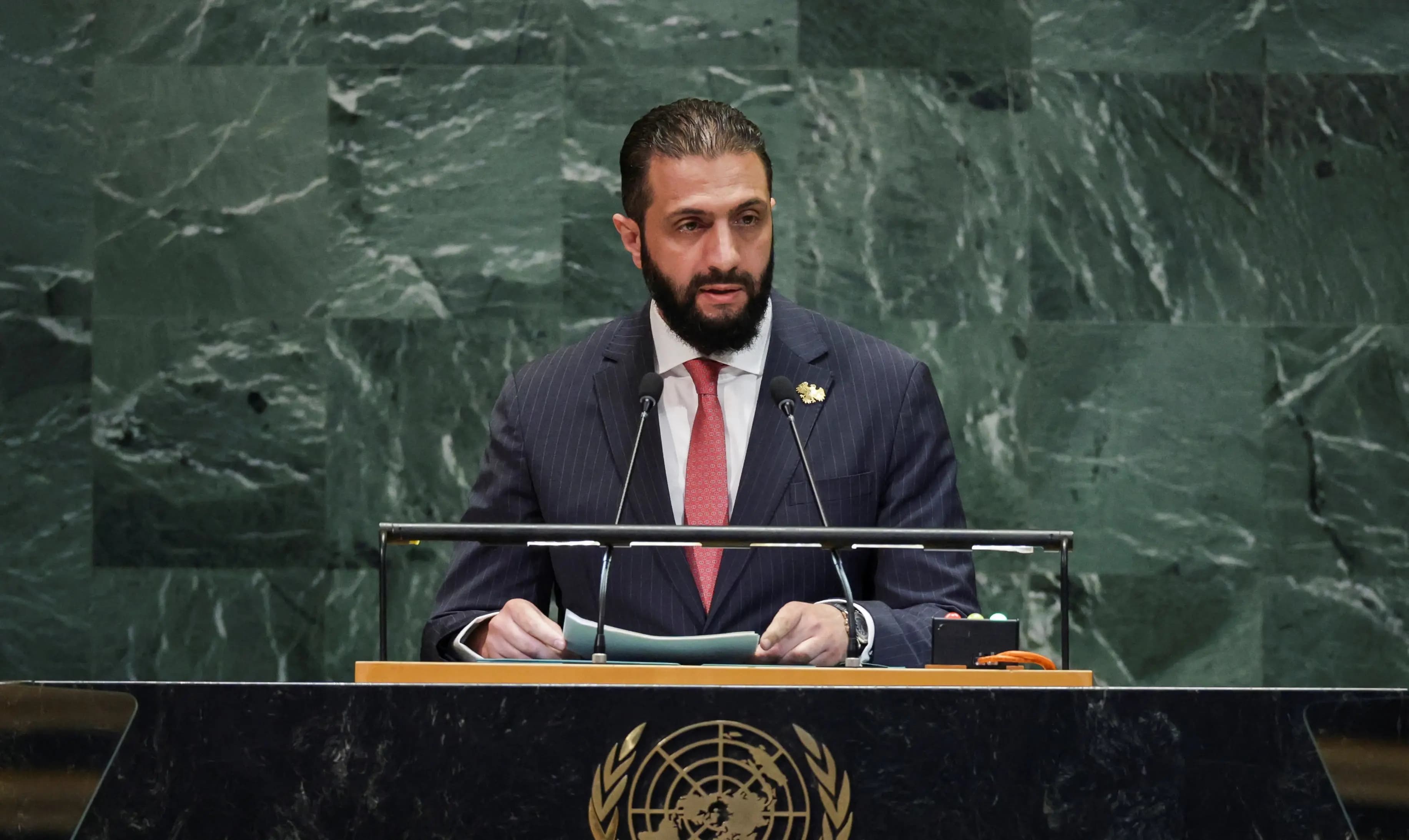 ئەحمەد شەرع: لە غەززە زیاتر لە 70 هەزار کەس کوژراون