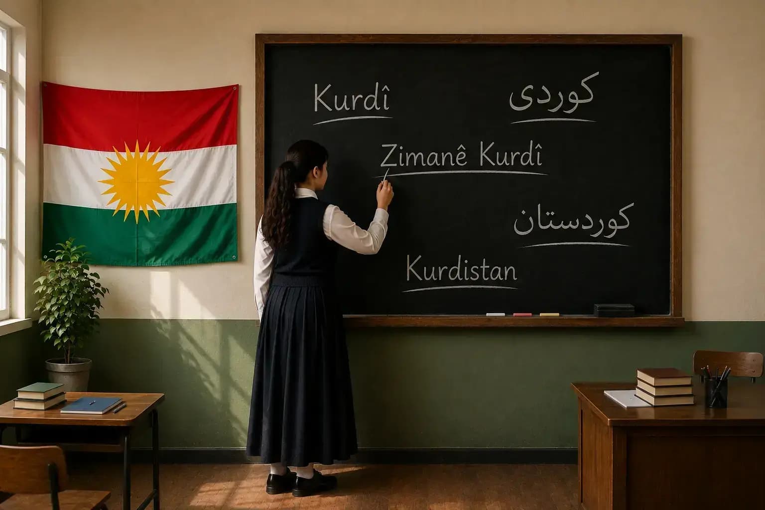 Efrin’de öğretmenler ve ailelerden Kürtçe için 5 temel talep