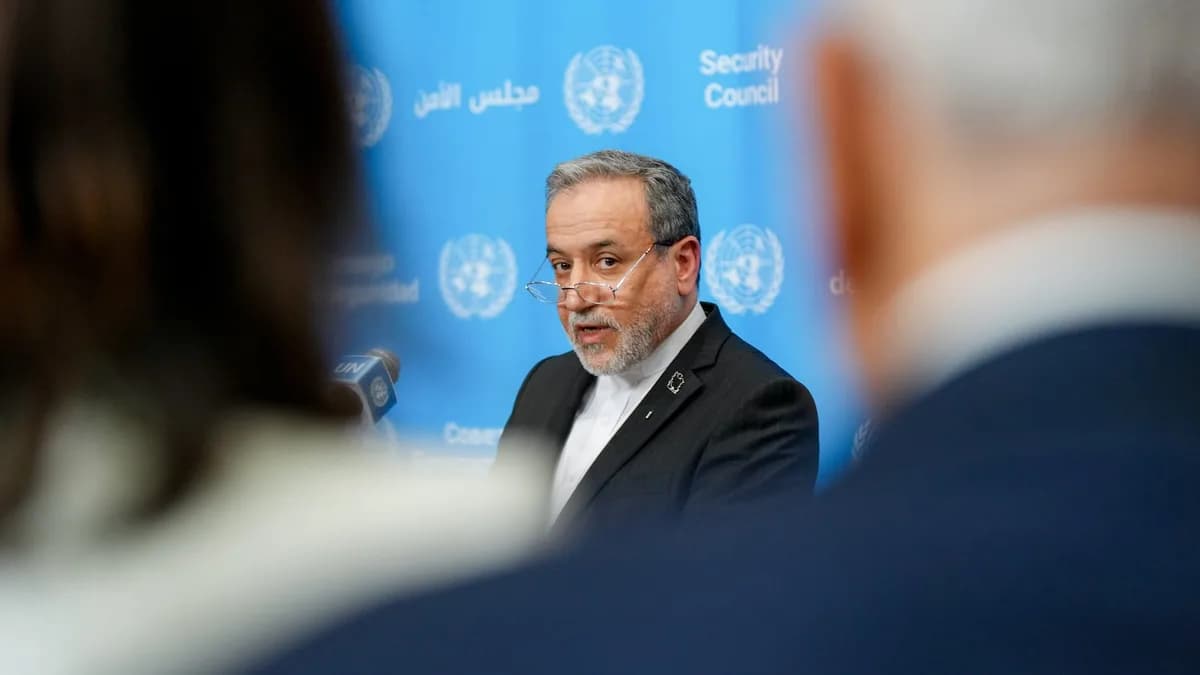 عەباس عێراقچی، وەزیری دەرەوەی ئێران