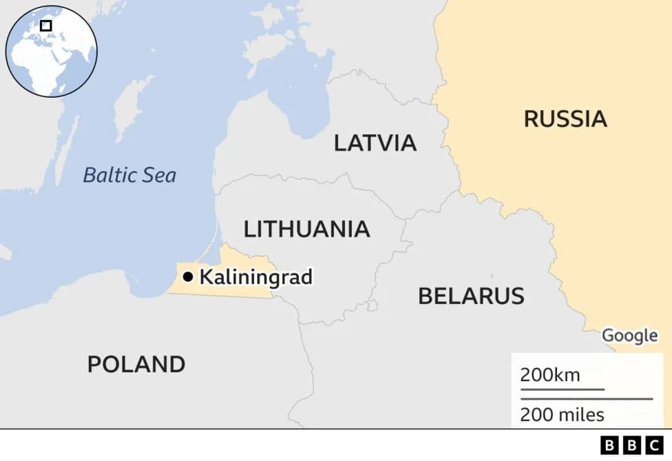 Rûsya: Eger Kaliningrad were dorpêçkirin em dê çekên nukleer bi kar bînin