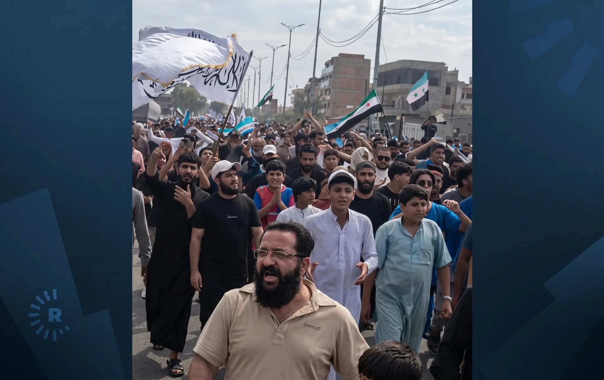 Ereban li Hisîçayê xwenîşandanek li dar xist: Alozî derket