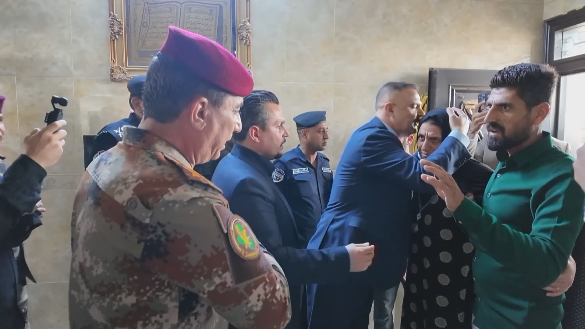 شاندێکی دژەتیرۆر سەردانی ماڵی دوو شەهیدەکەی پردێی کرد