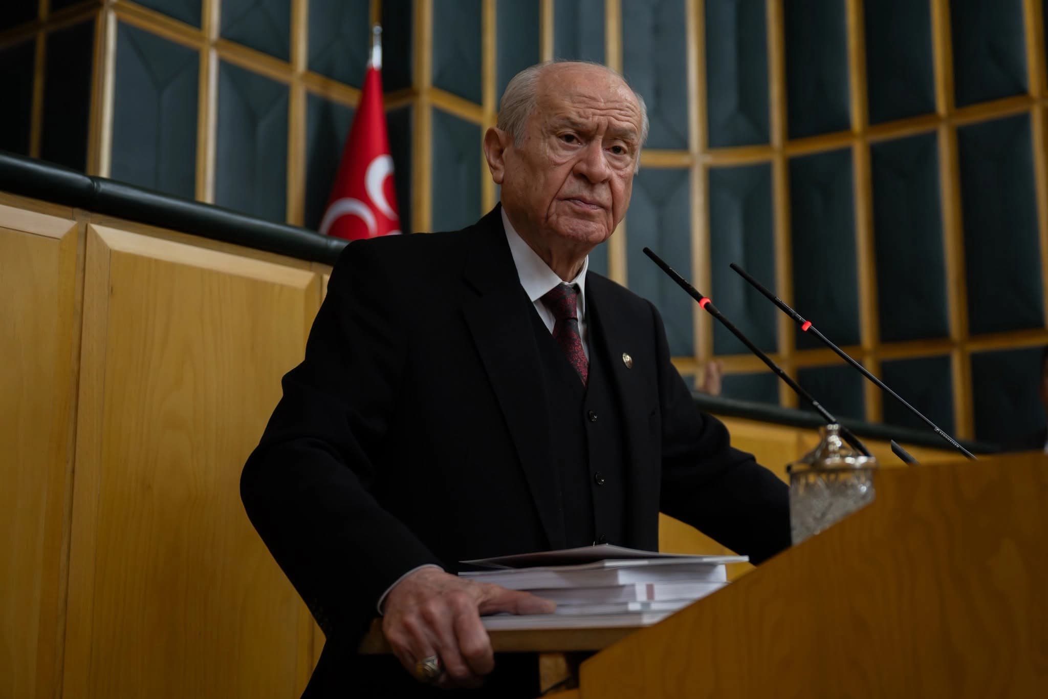 Bahçeli: Erdoğan bir kez daha aday olmalı, seçim 2028’de yapılmalı