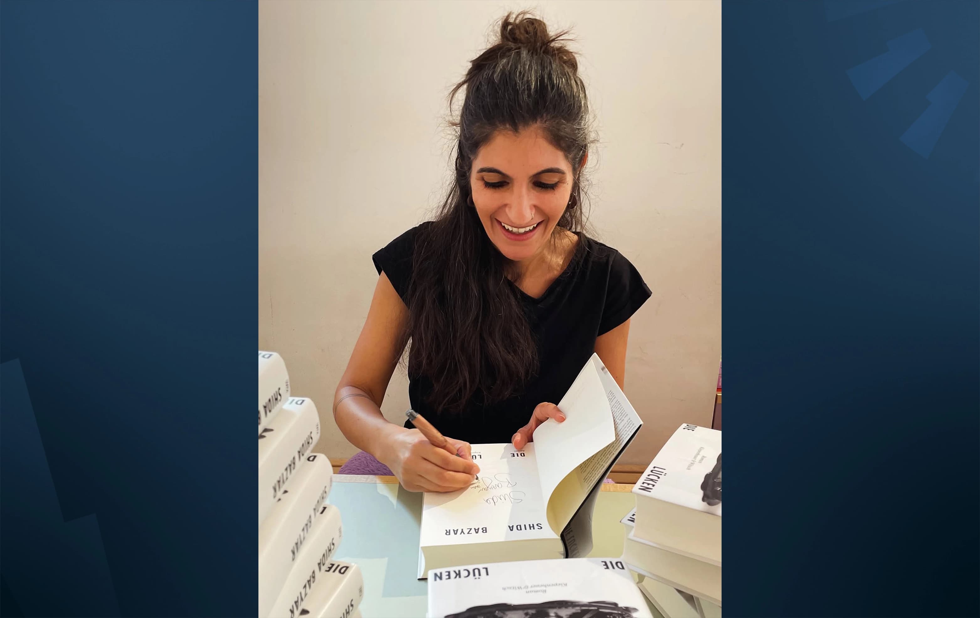 Kurdish-German author wins Germany’s most prestigious literary award for novel on memory, migration