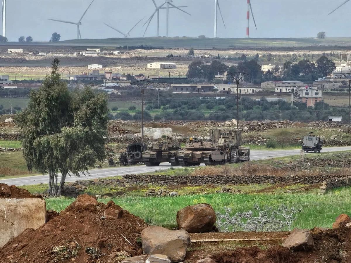 Hêzên Îsraîlê derbasî gundekî Quneytrayê bûn