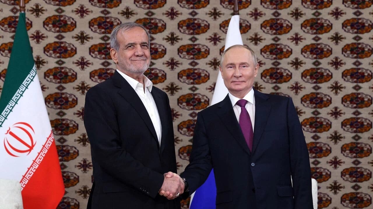 پووتین بەڵێن بە سەرۆککۆماری ئێران دەدات: هەموو توانامان بۆ راگرتنی شەڕ دەخەینەگەڕ