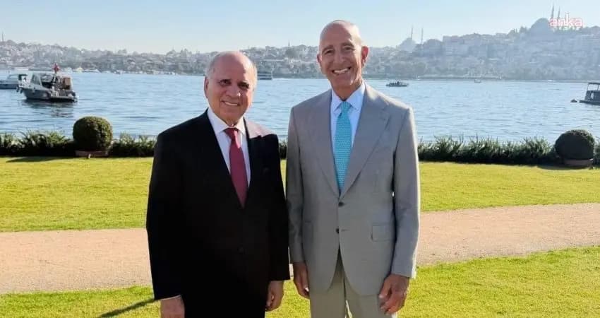 Tom Barrack û Fuad Husên li Stenbolê civiyan