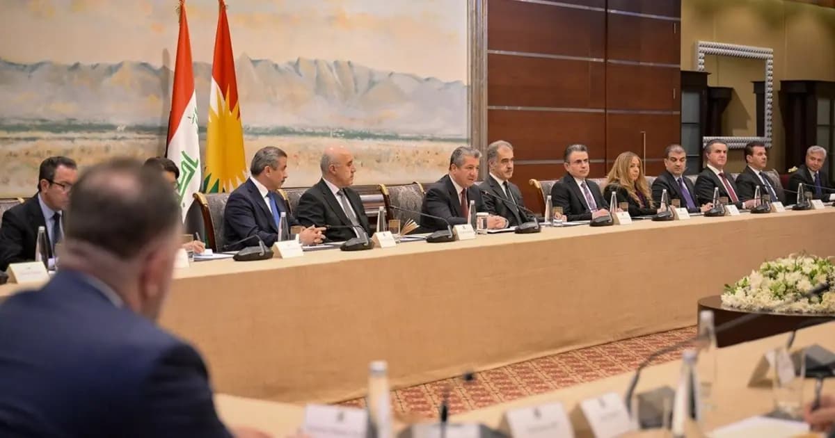 Başbakan Mesrur Barzani, ABD’li iş konseyleri ortak heyetini kabul etti