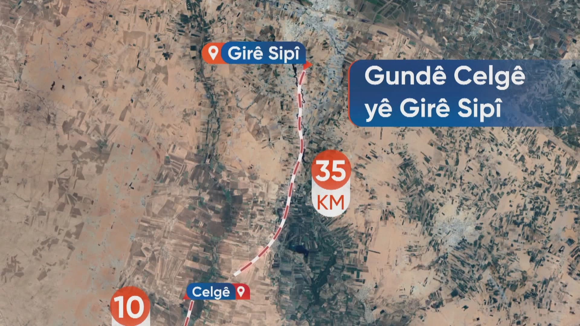 Gundê Celgê yê Girê Spî bi temamî hatiye talankirin