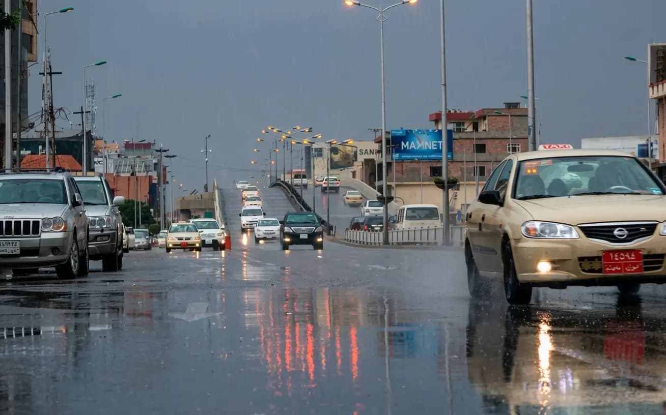 کەشناسی: شەپۆلێکی بارانبارین و هەورەبرووسکە هەرێمی کوردستان دەگرێتەوە