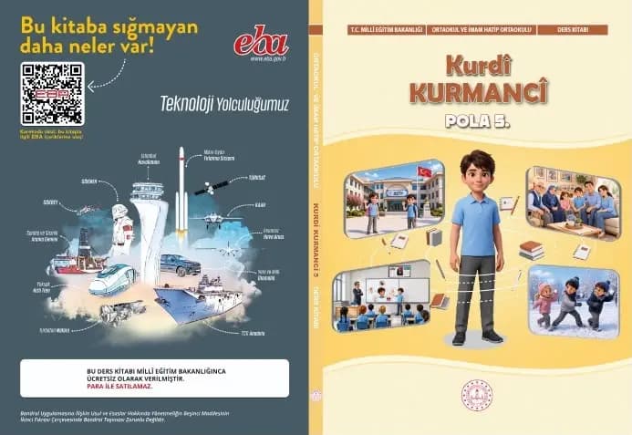 Wezareta Perwerdeyê ya Tirkiyeyê pirtûka dersê ya Kurdî li EBAyê zêde kir