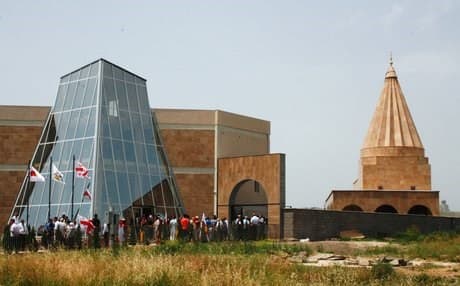 The Kurdistan Region contributed to the cost of building the temple.