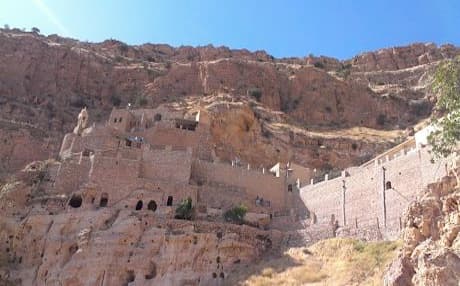 An ancient Assyrian monastery in the Kurdistan Region. Photo by Judit Neurink
