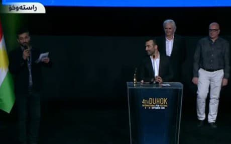 Rauf won the award for best Kurdish feature film.