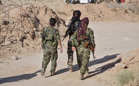 SDF forces in Deir ez-Zor. Photo: YPG Press Office