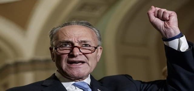 Democrat Senator Chuck Schumer, Senate minority leader. Photo: J. Scott Applewhite/AP