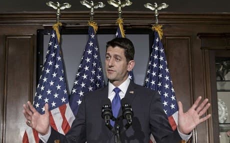 US House of Representatives Speaker Paul Ryan. Photo: AP