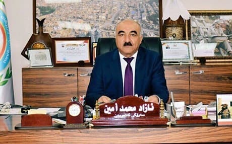 Serokê Encûmena Parêzgeha Silêmaniyê Azad Mihemed Emîn