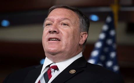CIA Director Mike Pompeo says the US was not involved in Iran's recent unrest. Photo: Tom Williams | AFP