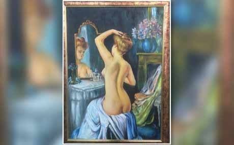 ‘The Girl in Front of the Mirror’ by Sharyhan Younis