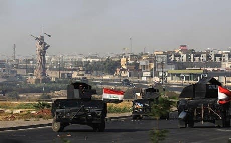 Iraqi forces took control of the city of Kirkuk on October 16 after Kurdish Peshmerga forces pulled out following soaring tensions over an independence referendum held by the Kurdistan Region on September 25 which included the oil rich city. Photo: AFP/Getty Images