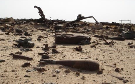 A stock image of unexploded ordinance. Photo: UNMAS