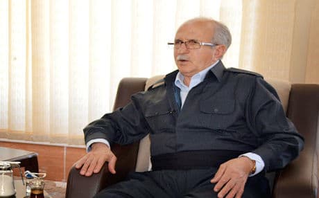 Alizade has been secretary general of Komala since 1983. Photo: Rudaw