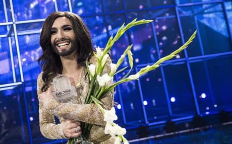 Avustralyalı Conchita Wurst 2014'te Eurovision yarışmasında birinci olmuştu