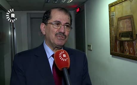 Nazim Dabagh, the KRG representative to Tehran. File photo: Rudaw