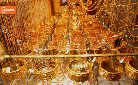 دوکانێکی زێڕینگری لە هەولێر
