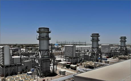 GE's proposed power plant for Najibiya, Basra, Iraq. Photo: GE