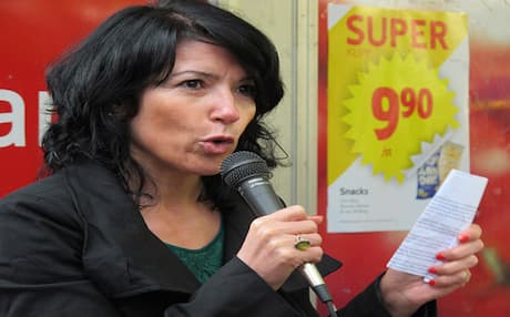 Amineh Kakabaveh: ‘In order for the Kurdish community to grow we need solidarity.’ Photo: internationalen.se