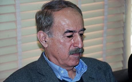 Salar Aziz: ‘I am always for change, but I announce that I have lost hope in the management of Gorran and have no more relation or obligation with it.’ Photo: Rudaw
