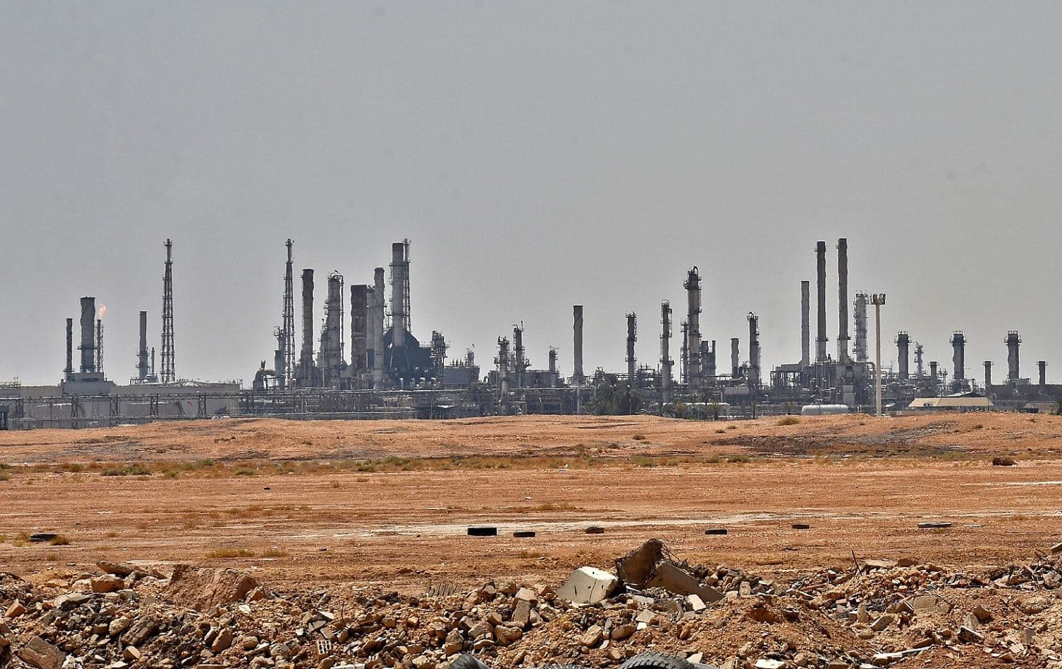 Saudi Arabia raced to restart operations at oil plants hit by drone attacks which slashed its production by half, as Iran dismissed US claims it was behind the assault. File photo: Fayez Nureldine / AFP