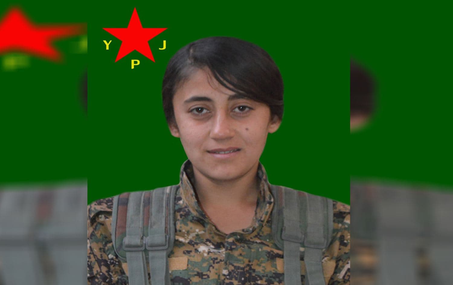Aziza Jalal, nom de guerre Amara Renas, was a member of the SDF-affiliated Kurdish Women’s Protection Units (YPJ). She was killed and her body desecrated by Turkish-backed Syrian militias on October 21. Photo: Hawar news
