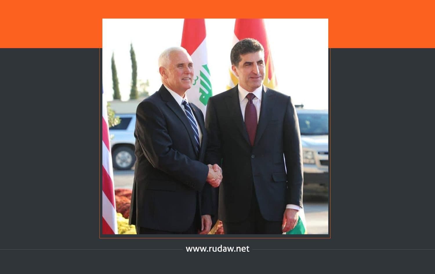 Serokê Herêma Kurdistanê û Cîgirê Serokê Amerîkayê li Hewlêrê