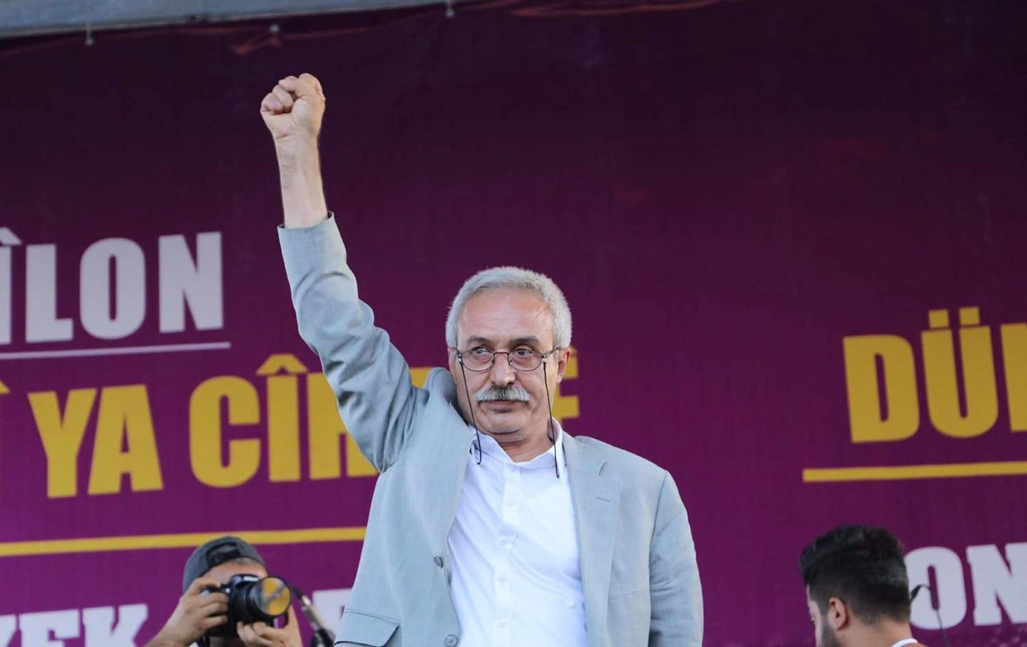 Jailed Diyarbakir mayor Selcuk Mizrakli. Photo via Selcuk Mizrakli's Twitter account