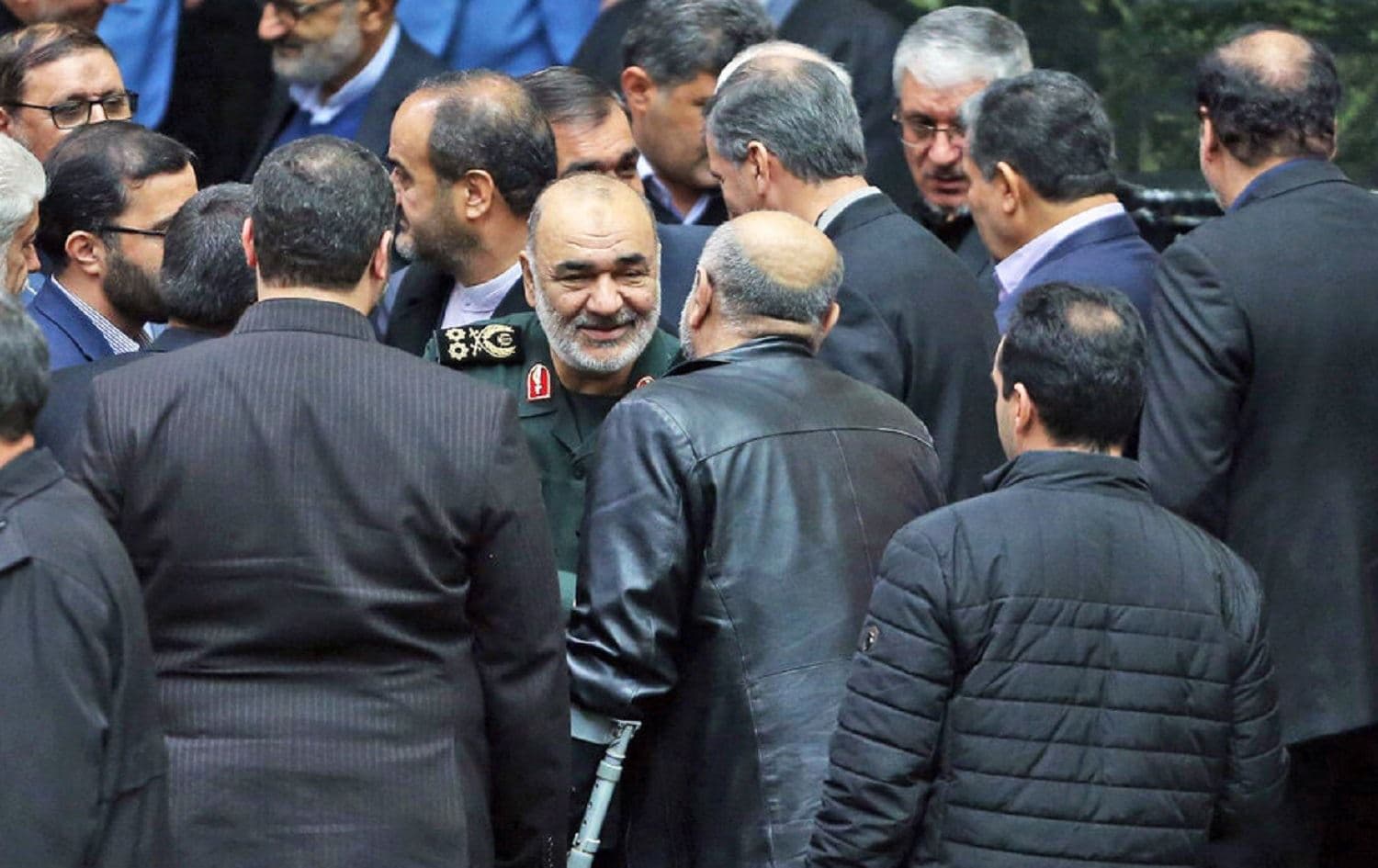 IRGC chief Hossein Salami attends parliament in Tehran to field questions on the Ukrainian airliner disaster on January 12, 2020. Photo: Ehsan Naderipour / IRNA