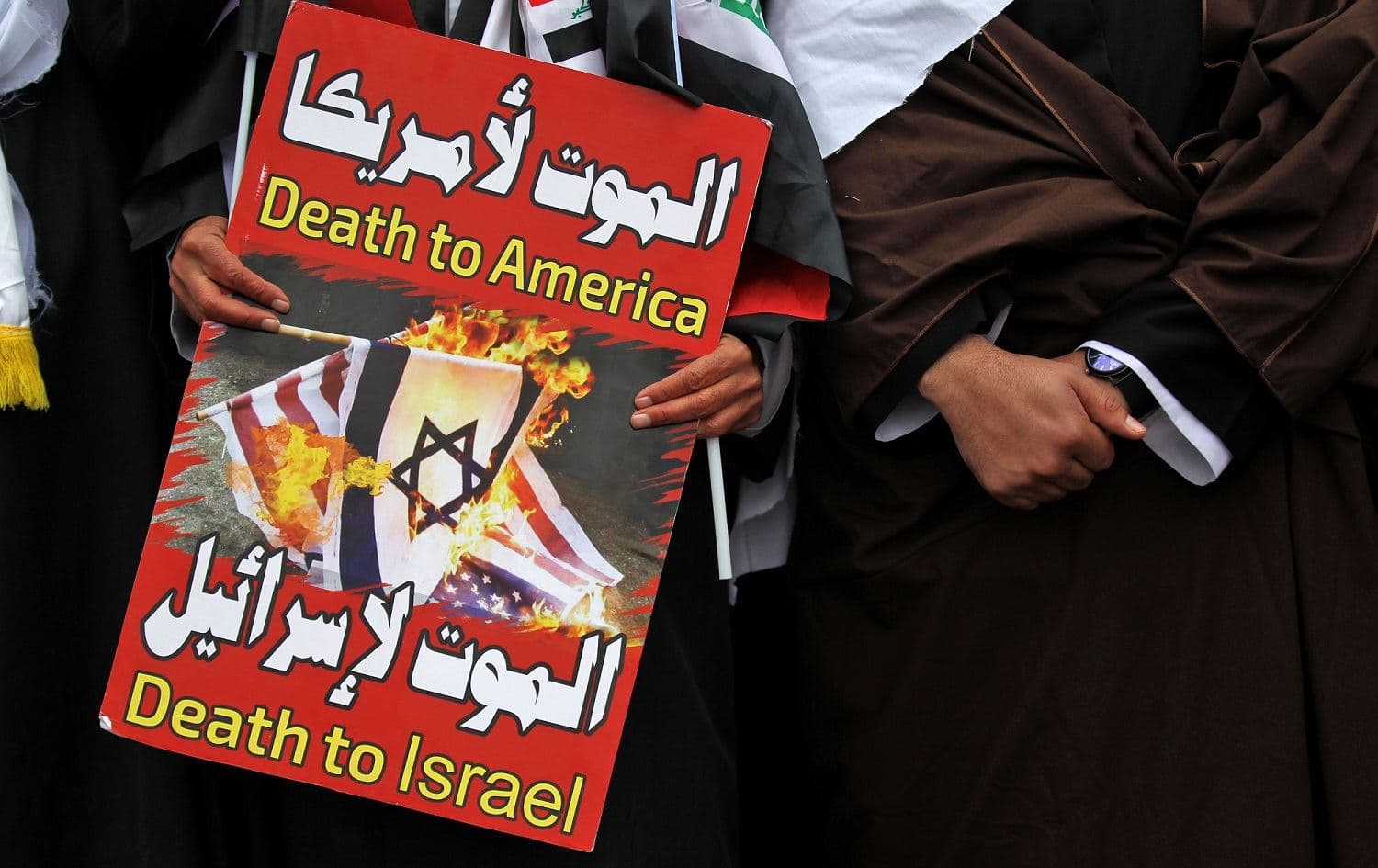 Supporters of Iraqi cleric Muqtada al-Sadr march in the capital Baghdad for a “million-strong” march to demand an end to the US military presence, January 24, 2020. Photo: Ahmad al-Rubaye / AFP