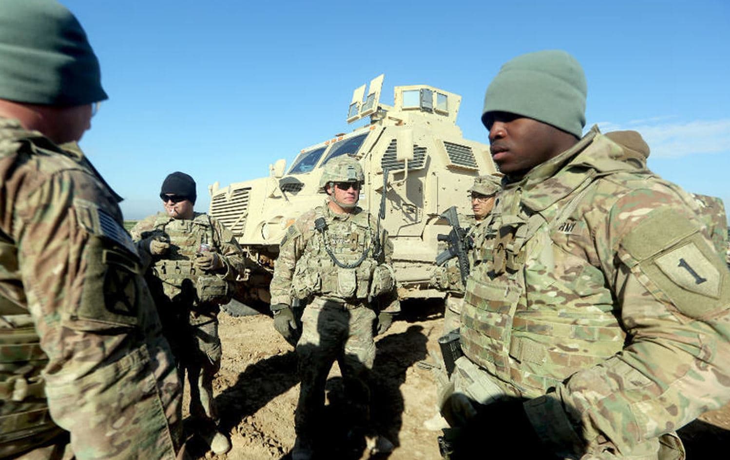 US soldiers in Basmaya base, southeast of Baghdad, Iraq, January 26, 2016. File photo: Ahmad al-Rubaye / AFP
