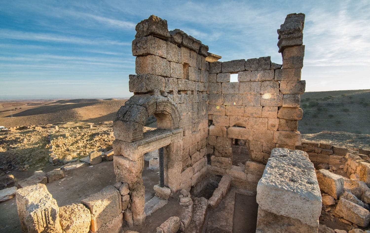 Zerzevan castle in Diyarbakir province, Turkey. Photo: Turkish Ministry of Tourism and Culture/Twitter