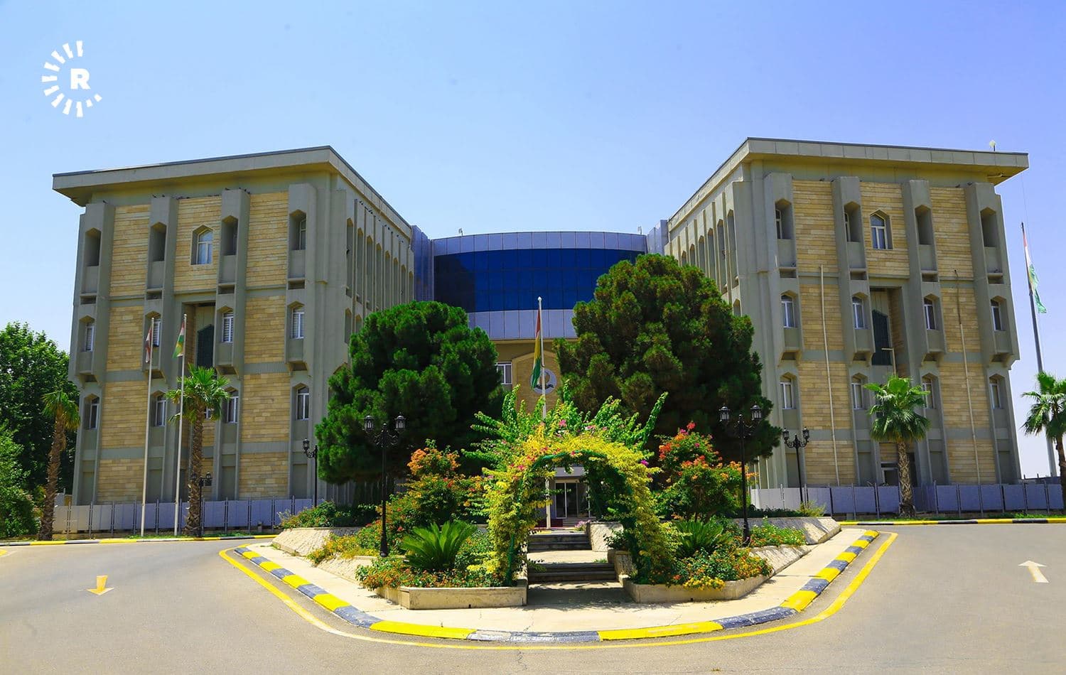 The Kurdistan Regional Government's Council of Ministers building in Erbil. File photo: Mohammed Shwani / Rudaw
