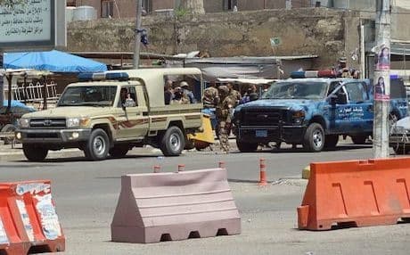 Kurdish security forces in Jalawla. Photo: Rudaw