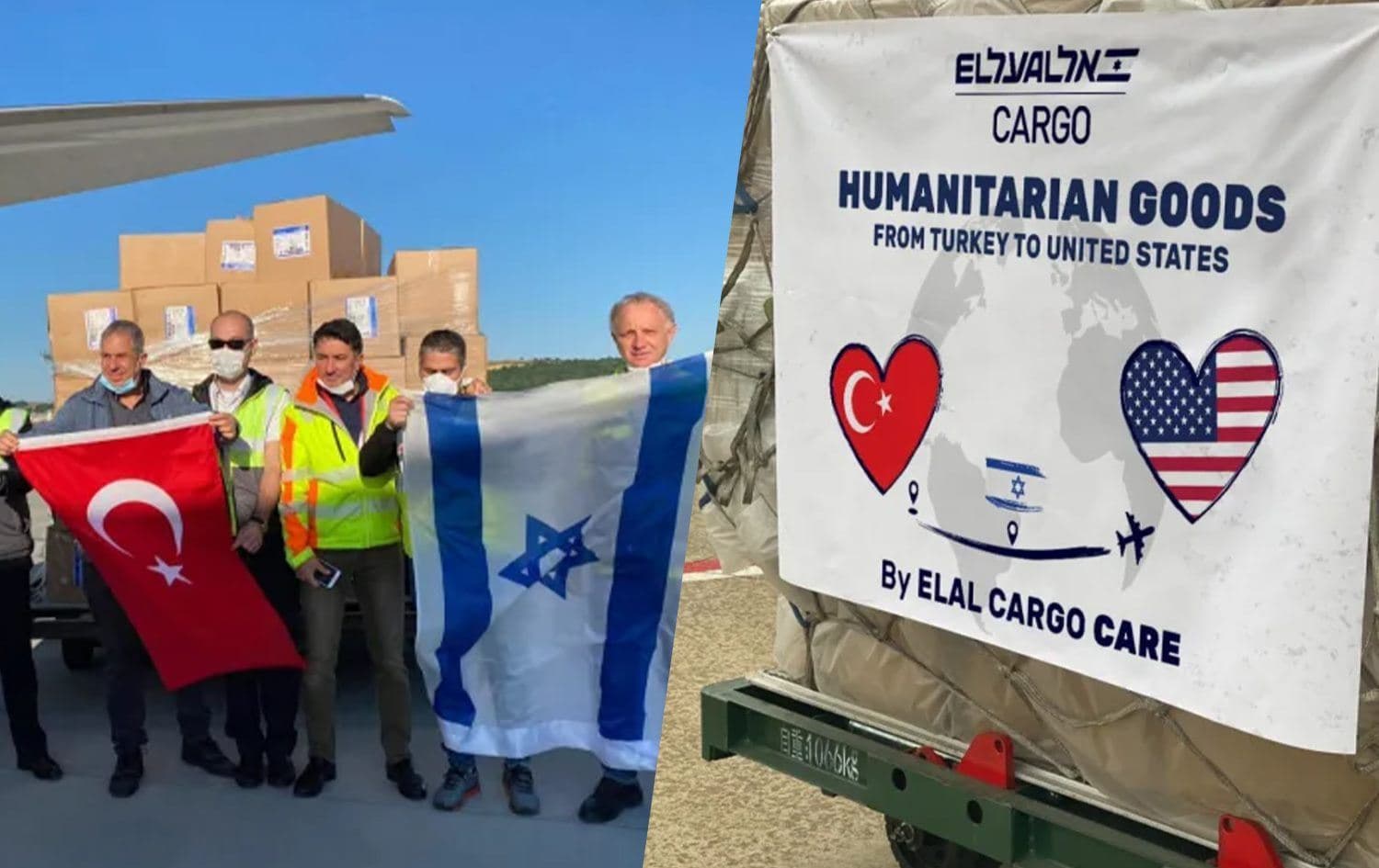 Uçak, 23 ton malzemeyi, İstanbul ‘dan Tel Aviv üzerinden New York'a ulaştıracak