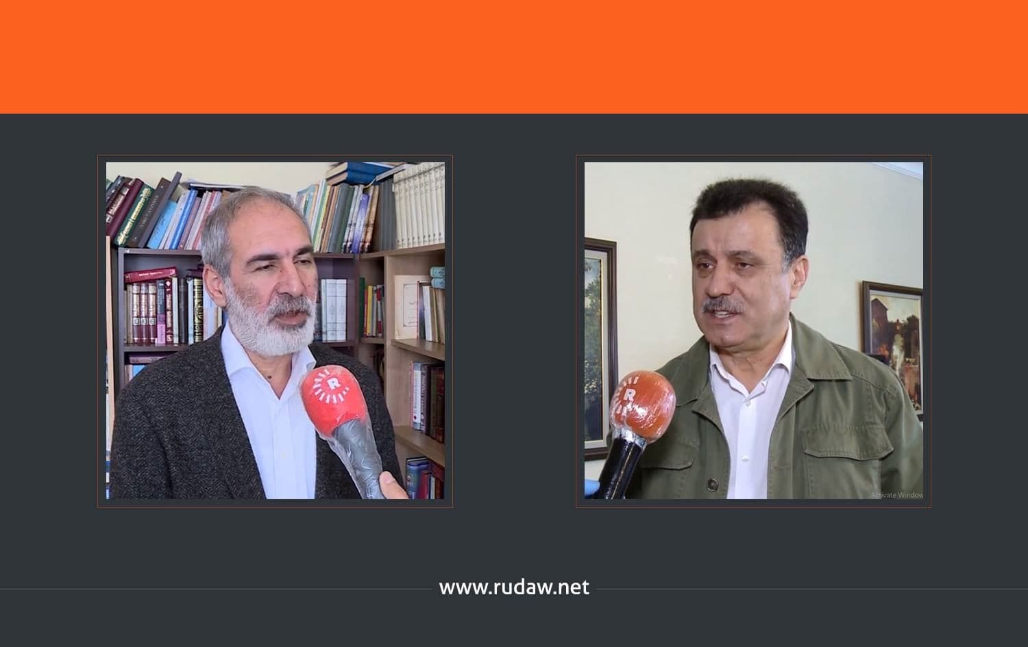 Gelecek Partili Vahdettin İnce ve DEVA Partisi kurucularından Abdurrahim Aksoy