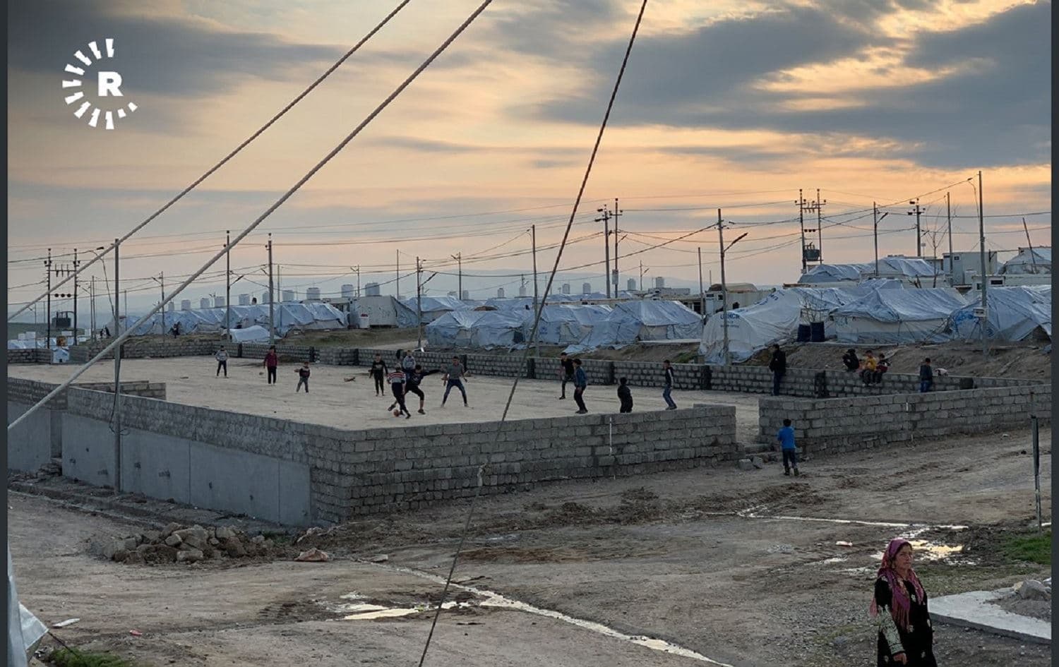File photo of Bardarash camp. Photo: Rudaw
